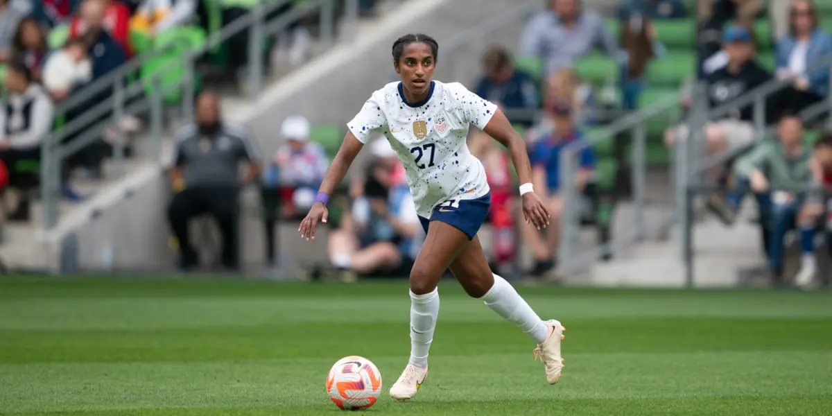 Naomi Grima in action during the Women's World Cup. Source: Getty