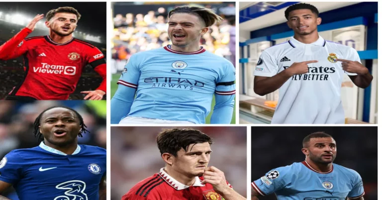Most Expensive English Footballers And Their Current Clubs