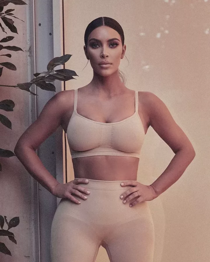 Kim Kardashian for skims
