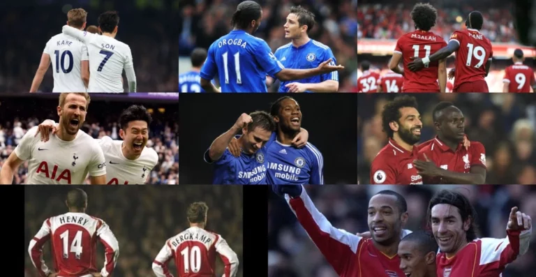 Premier League: 10 duos  for combined goals and assists