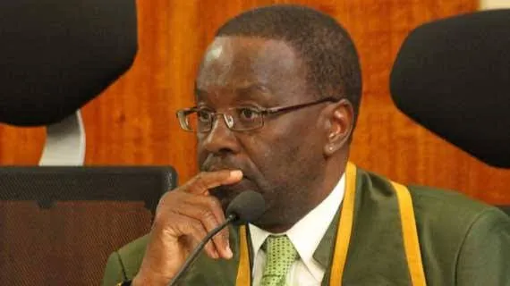 Former Chief Justice Willy Mutunga does Shopping for Arrested Protestors.