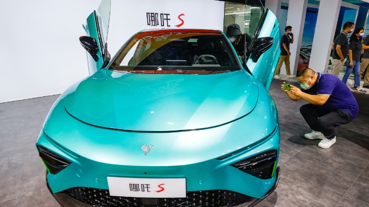 Chengdu Auto Show Shines with New Energy Vehicles.
