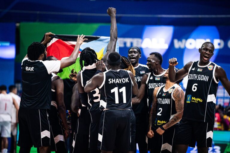 South Sudan’s ‘Bright Stars’ Make Historic Debut at FIBA Basketball World Cup