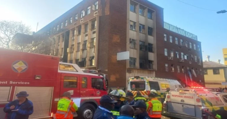 Fire Claims More Than 60 Lives in Johannesburg