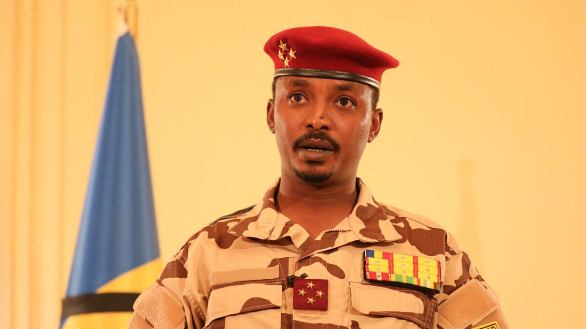 This handout file photo released by the Chad Presidential Palace on April 27, 2021 shows General Mahamat Idriss Deby, Chad’s Transitional Military Council (TMC) leader, delivering a message at the presidential palace in N’Djamena. – A year ago, the Chadian army announced that Chadian President Idriss Deby Itno, who had ruled the country for 30 years, had been killed on the front line by the rebellion. On April 20, 2021, his son Mahamat Idriss Deby Itno, a 37-year-old general, was proclaimed head of a junta and president of the transitional republic. [Photo/AFP]
Africa