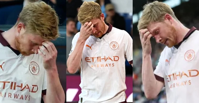 Kevin De Bruyne ‘out for a while’ as Man City midfielder faced hamstring injury in the EPL opener
