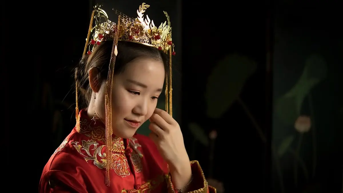 Representative image of a Chinese bride.[Photo/Courtesy]