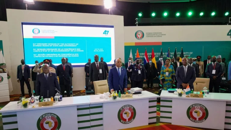 ECOWAS Army Chiefs to Meet in Ghana over Niger Coup
