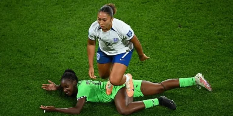 World Cup: Nigeria’s Michelle Alozie Speaks about Lauren James’ Reckless Challenge