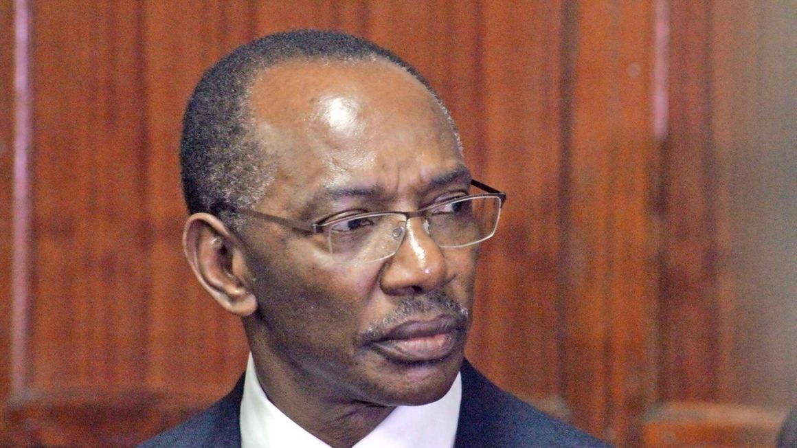 Businessman Humphrey Kariuki Ndegwa at Milimani Law Courts on Thursday, September 05, 2019 during the mention of tax evasion case against him. The matter will be mentioned on September 26, 2019, to confirm compliance and fix hearing dates. [PHOTO/COURTESY]