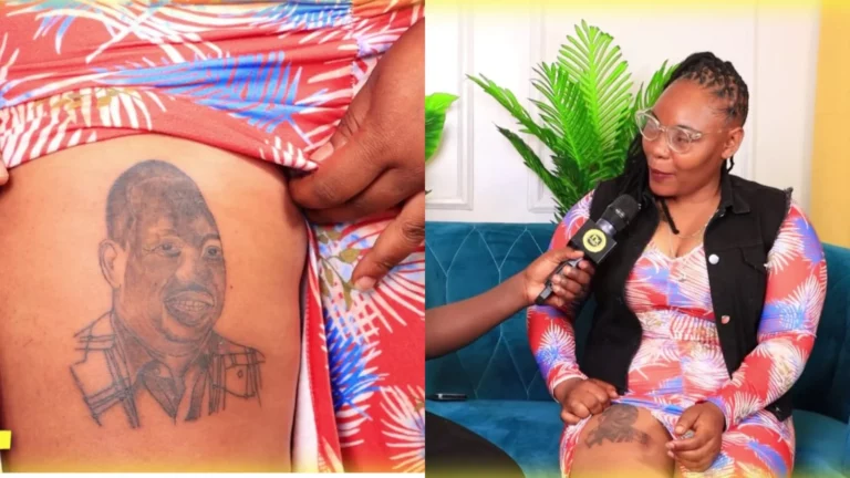 The Lady Who Tattooed Mike Sonko Wants To Hug Him