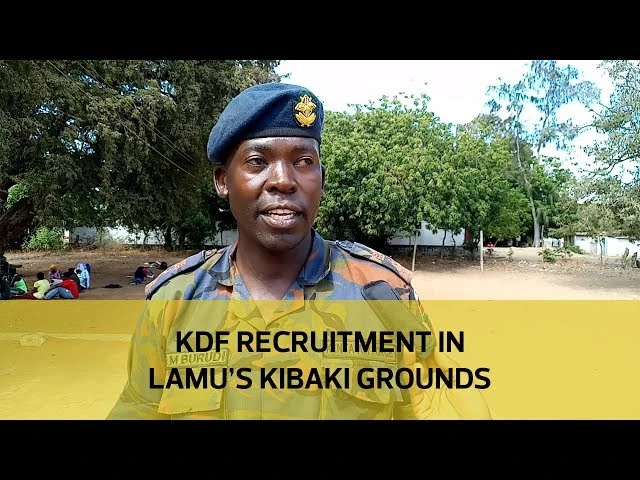 Women Turned Away in Lamu During KDF Recruitment