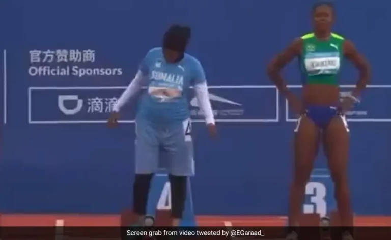 Somali Athlete Goes Viral for Her Slow Sprint