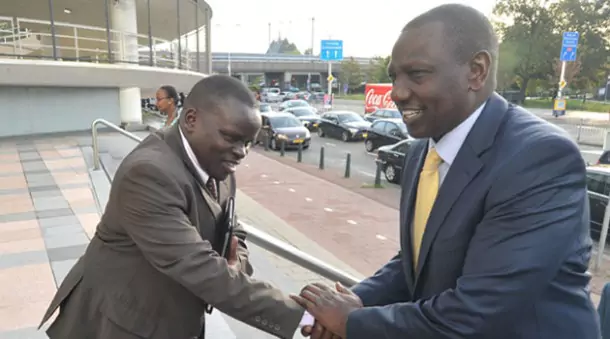 President William Ruto and Arap Sang
[Image: courtesy]