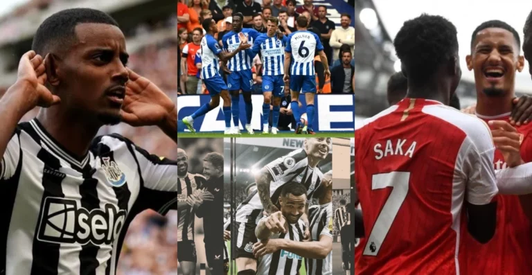 Superb Saka Helps Arsenal vs Forest as Newcastle Puts 5 Past Villa