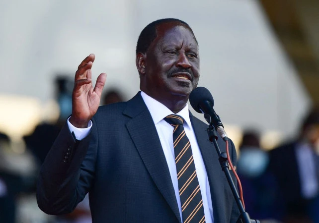 Opposition leader Raila Odinga. [Photo/Courtesy]