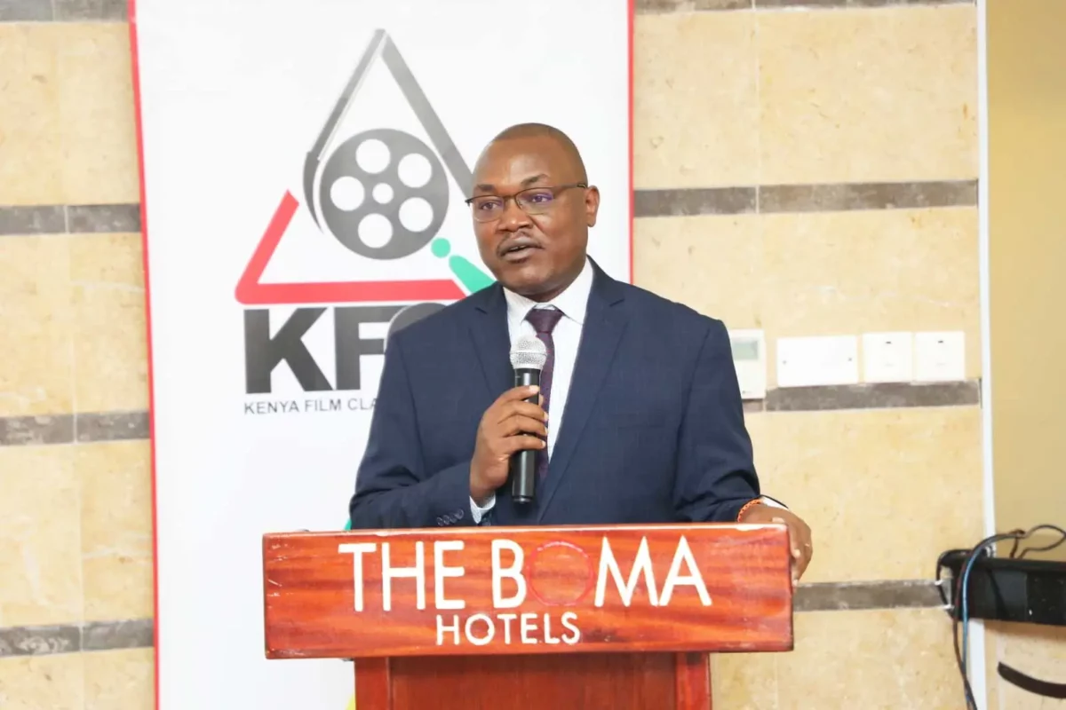 KFCB Acting CEO Joel Wamalwa. [ Photo/Courtesy] ban
