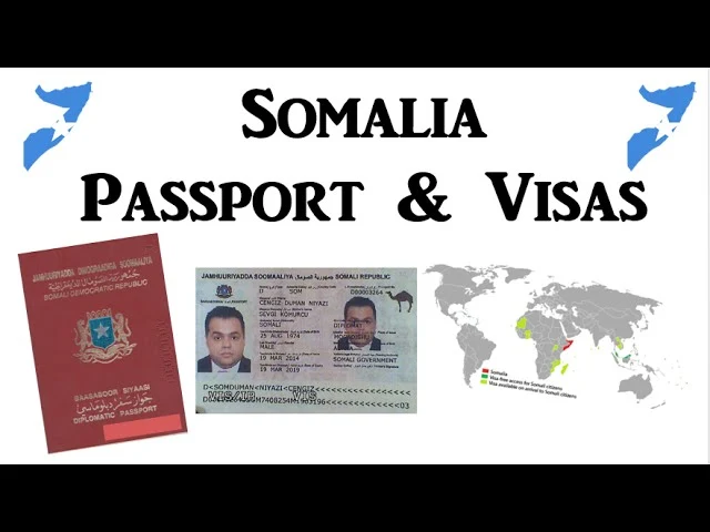 Kenyans are the only Africans required to have Visas prior to visiting Somalia.