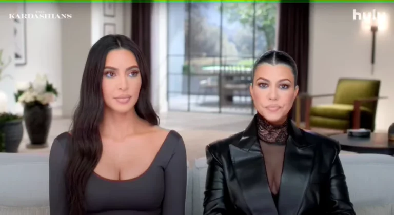 The Kardashian Premieres With Kourtney and Kim Fighting