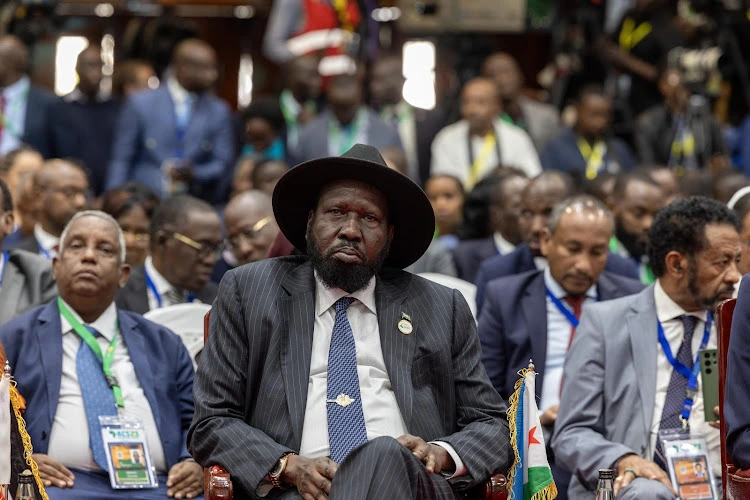 South Sudan President Salva Kiir Mayardit during the Heads of State session of the Africa Climate Summit at KICC on September 5, 2023. [Image/PCS] Climate Week