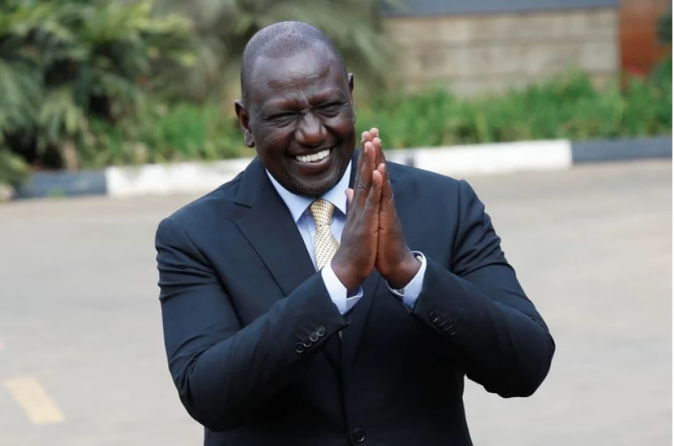 William Ruto at his then residence after the Supreme Court upheld his presidential election win in Nairobi, Kenya, September 5, 2022. [Photo/REUTERS]