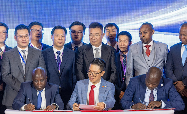 Delegates during the Kenya-China Investment meeting in Beijing China on October 17, 2023. [Image: PSC]