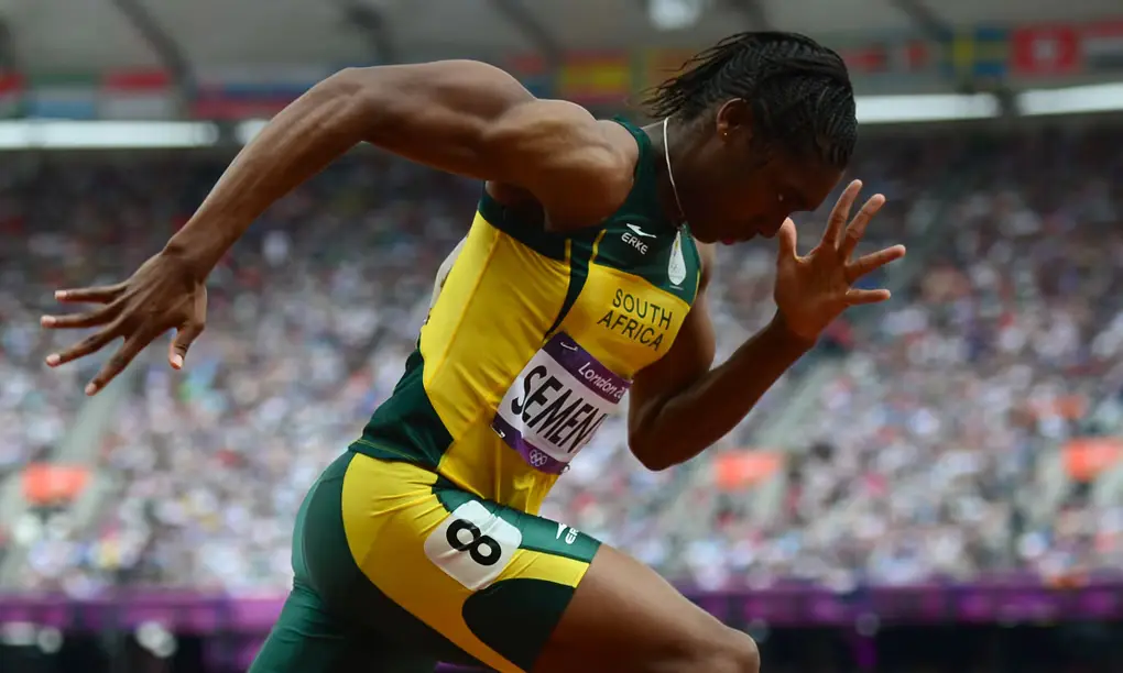 Caster Semenya competing in the 800m heats in the 2012 Olympics in London. [Photo/Getty Images]