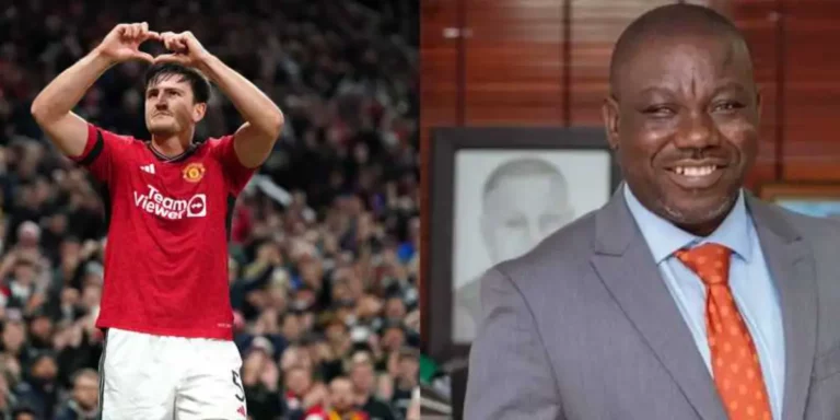 Man United’s Harry Maguire Accepts Apology From MP Isaac Adongo Who Mocked him in Parliament