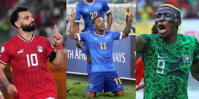 AFCON: Salah Saves Egypt, Cape Verde Stuns Ghana, Osimhen Hit and Miss