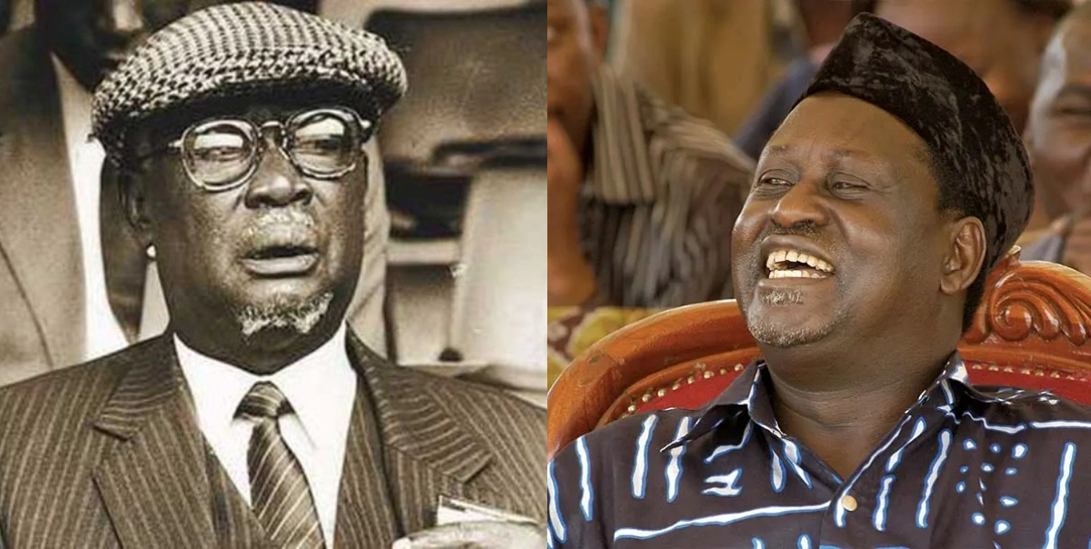 Raila and father Jaramogi Oginga Odinga