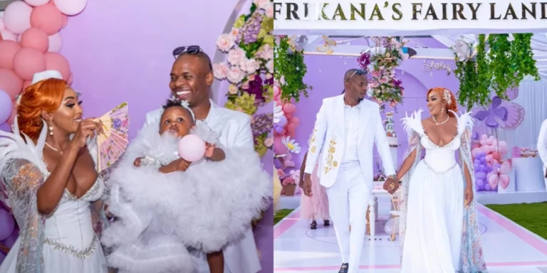 Amber Ray and Rapudo Throw Glamorous Birthday Party for Their Daughter