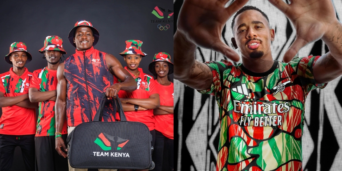 Arsenal team kenya collage