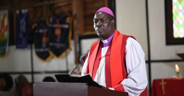 Anglican Church Leaders Call for Suspension of Protests