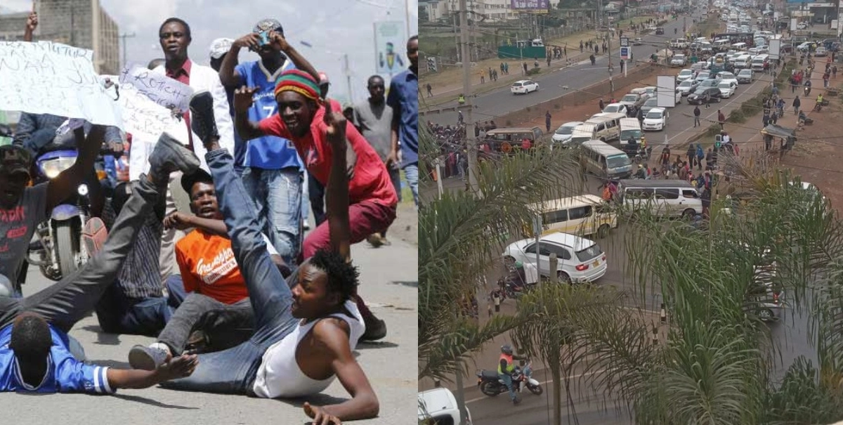 matatu protetsts in Kenya