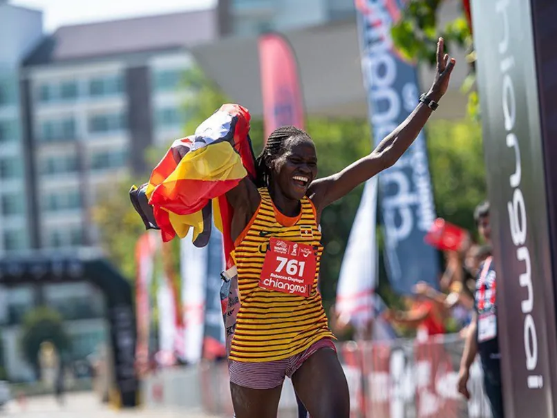 Ugandan Ahtlete Rebecca Cheptegei