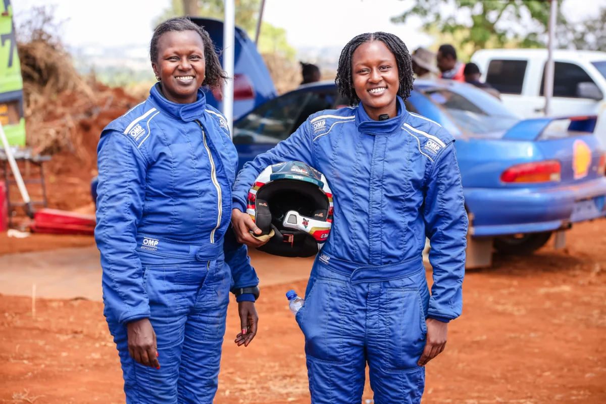 Gatimu, navigated by her mother Caroline Gatimu, put their Subaru Impreza GC8 to the test at Twisty Corners.