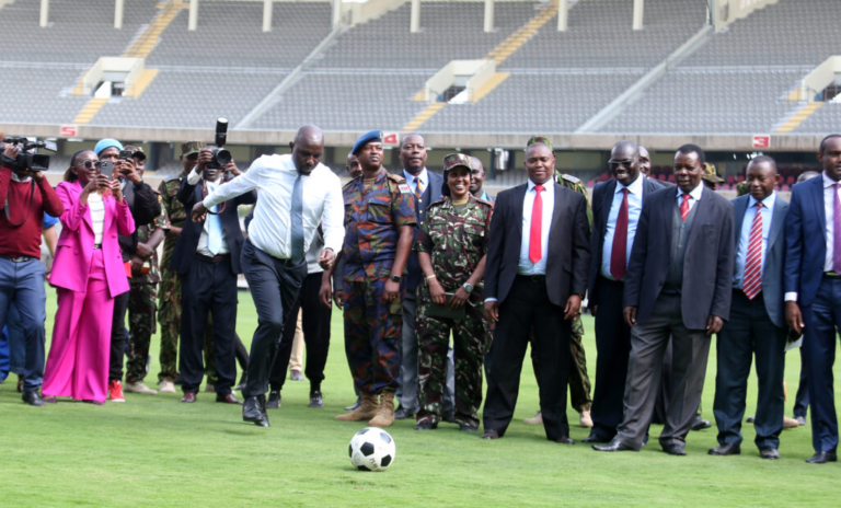 “Let’s be at our best behaviour because we are having visitors around….” CS Murkomen