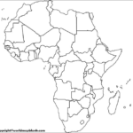 Africa-Blank-map-Outline