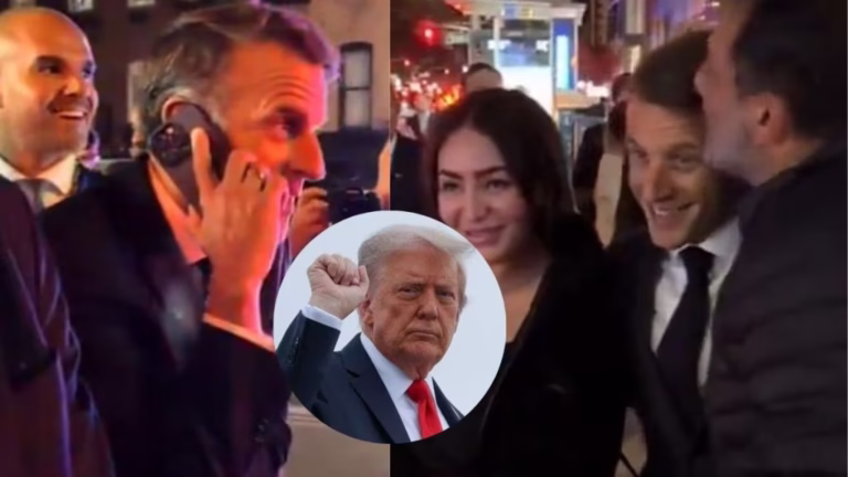 Macron Caught in Trump’s Traffic Jam on Streets of New York