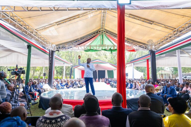 Ruto Meets Nakuru Grassroot Leaders as Housing and Forest Programmes Roll Out