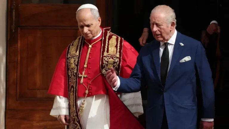 King Charles Becomes The First Head of the Church of England to Pray Publicly With the Pope