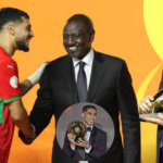 President Ruto Honoured as Achraf Hakimi Crowned 2025 Player of the Year at CAF Awards in Morocco.