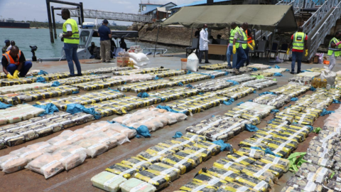 KDF Responds to Claims Soldiers Stole Seized 1,024kg Meth Haul