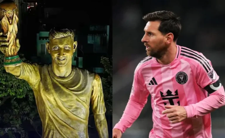 Messi Smiles From Afar as Kolkata Unveils Giant Tribute