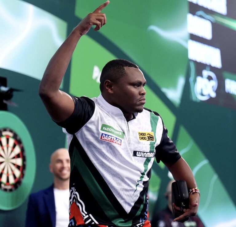 Munyua Targets Another Ally Pally Shock Against Dutch Star Doets
