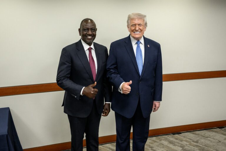 Ruto Calls Washington Meetings With Trump a Turning Point for Kenya–US Ties