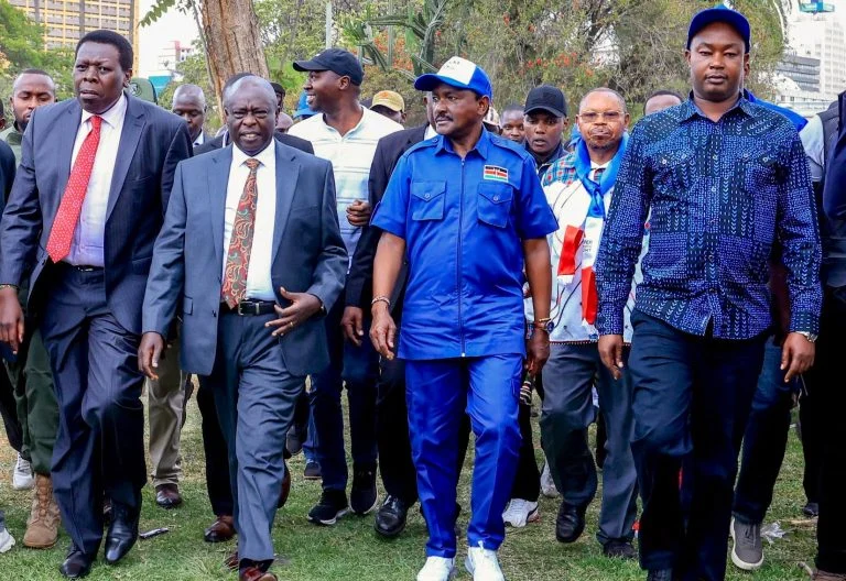 Opposition Leaders March to Police Headquarters Over Rising Violence and Intimidation