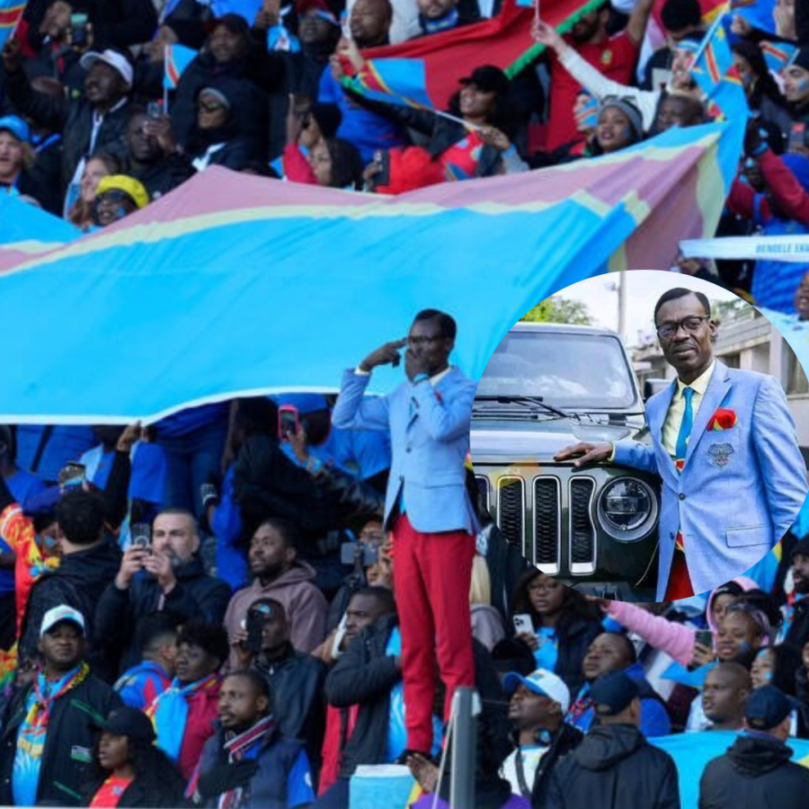 Silent Supporter, Big Reward: DR Congo Honors AFCON Fan ‘Lumumba’ with a Jeep