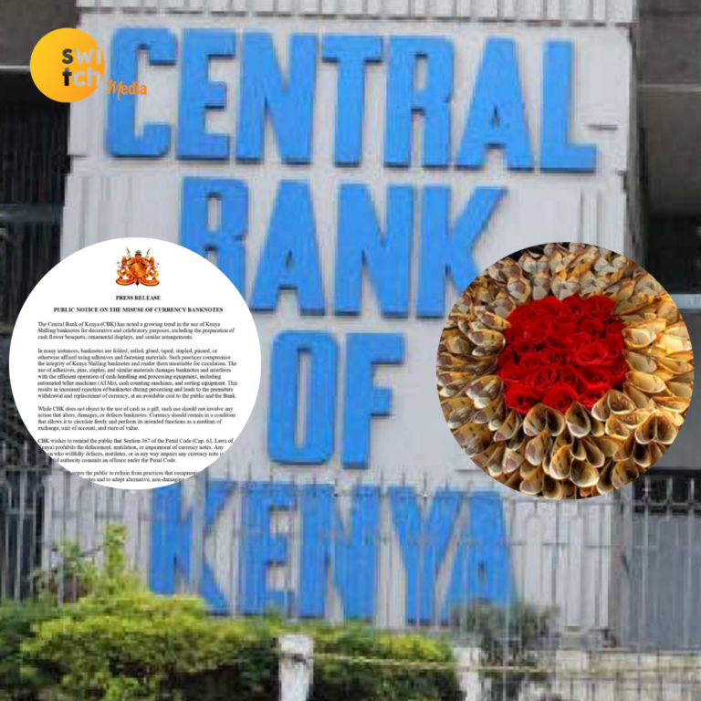 CBK Draws the Line on Cash Bouquets as Banknote Abuse Rises