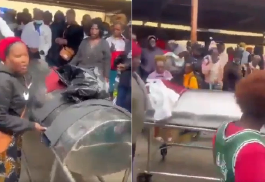 Grief and Fury as Nakuru Parents Wheel Son’s Body Back to School